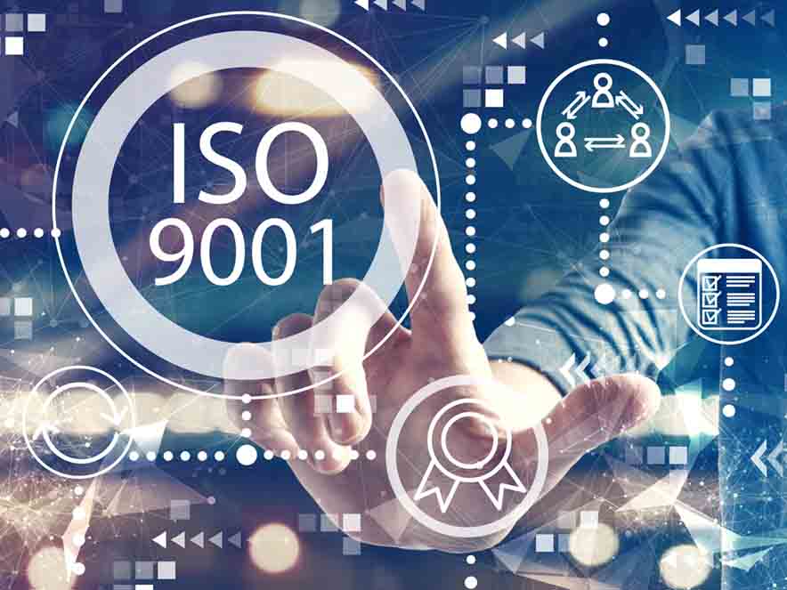 KI generiertes Bild zu ISO 9001
